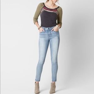 Daytrip Refined Lynx High Rise Skinny Stretch Jean